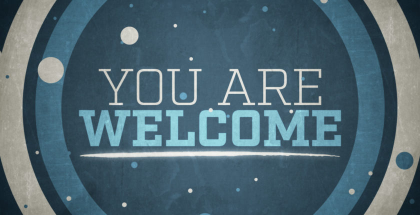 You are welcome=not at all